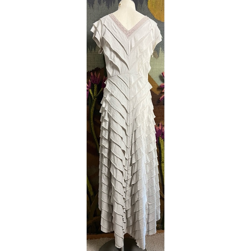 Free People Ruffle Midi Dress M - Picture 8 of 12